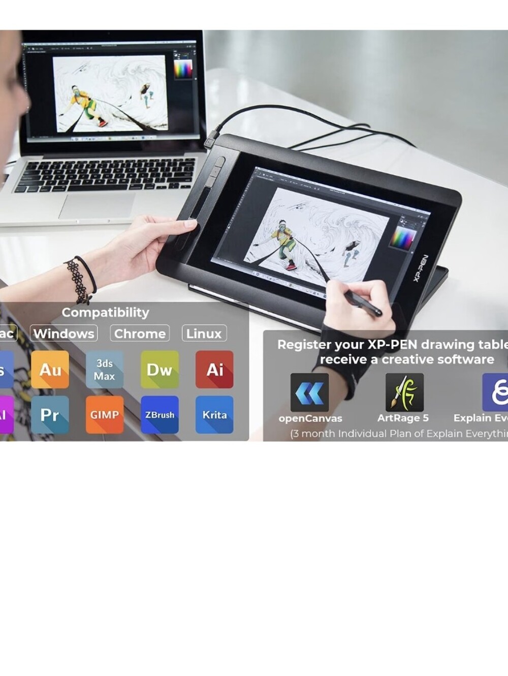 Artist Drawing Tablet - Picture 7 of 9